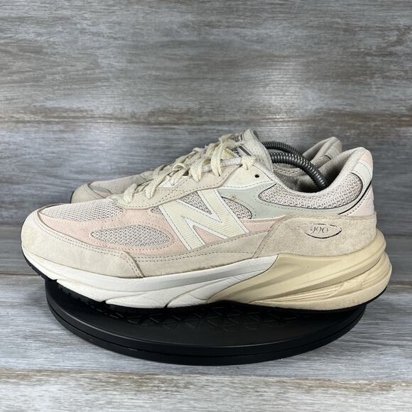New Balance Other - New Balance Men’s 990v6 Vintage Rose Sea Salt Sneakers Size 10 Made in USA